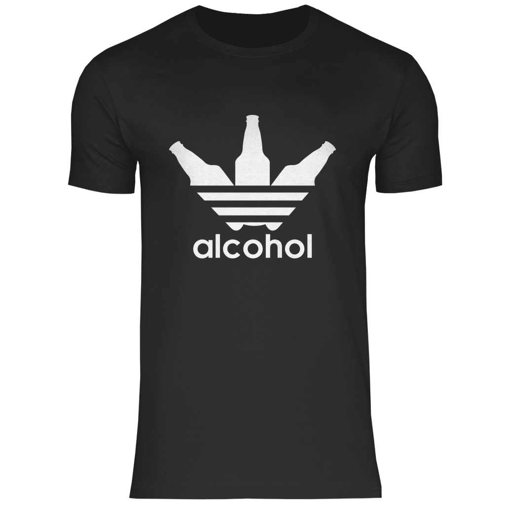 Herren T-Shirt alcohol