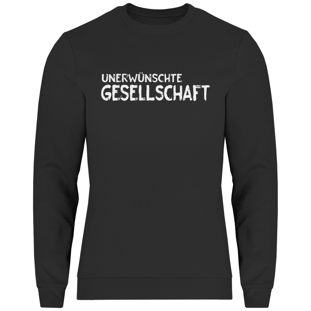 Herren Sweatshirt Unerwünschte Gesellschaft
