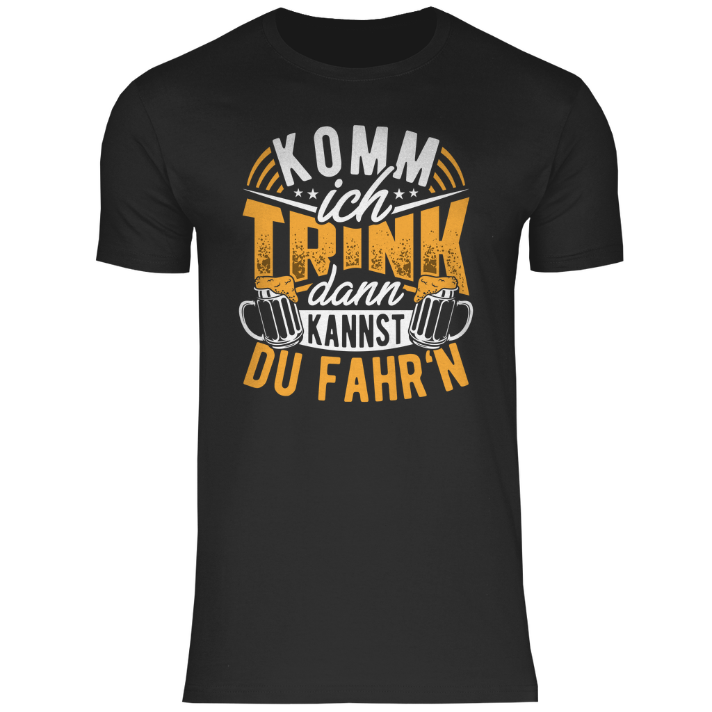 Men's T-shirt "Come on, let's drink"
