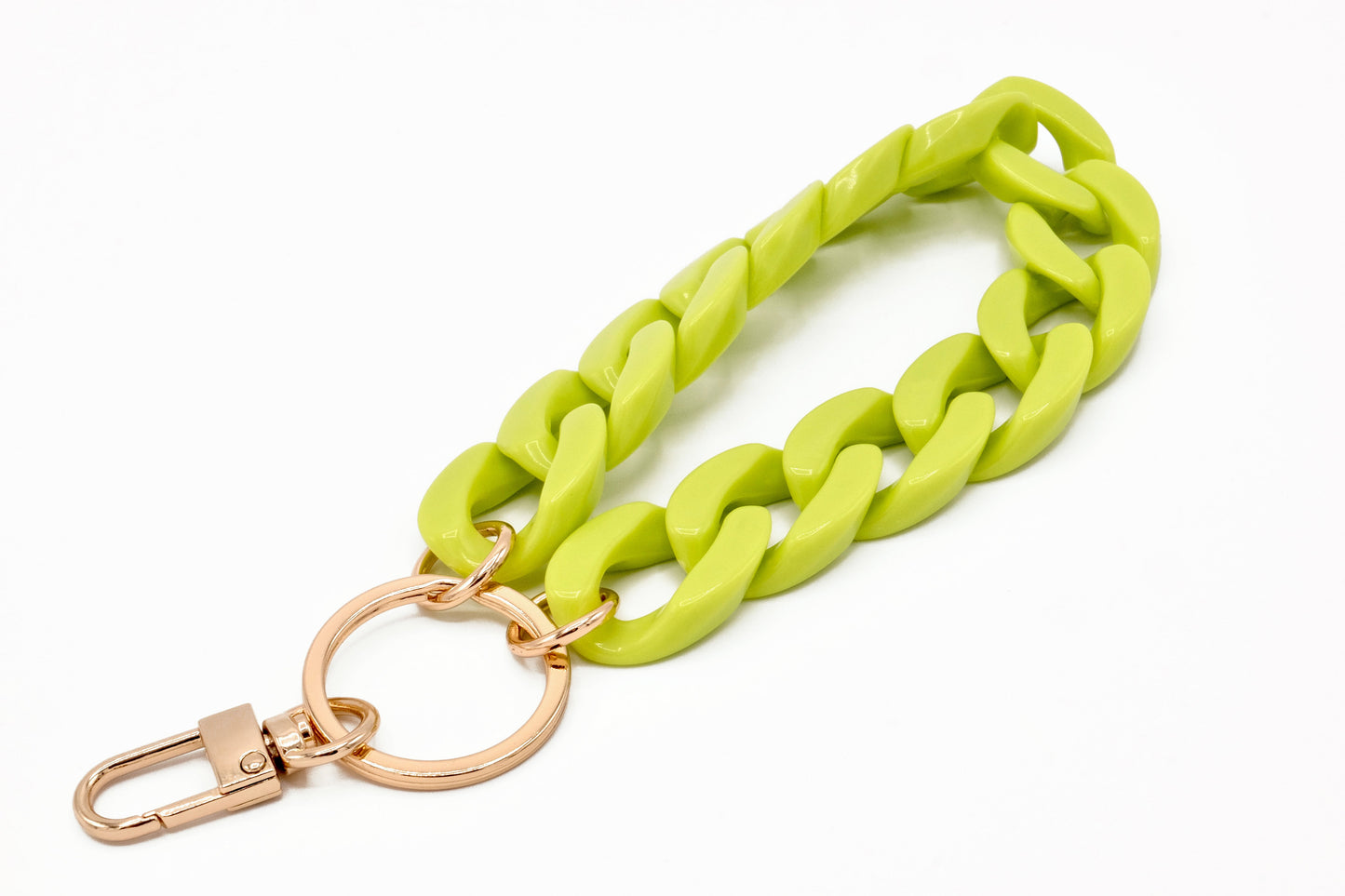 Schlüsselanhänger mit Karabiner Limone