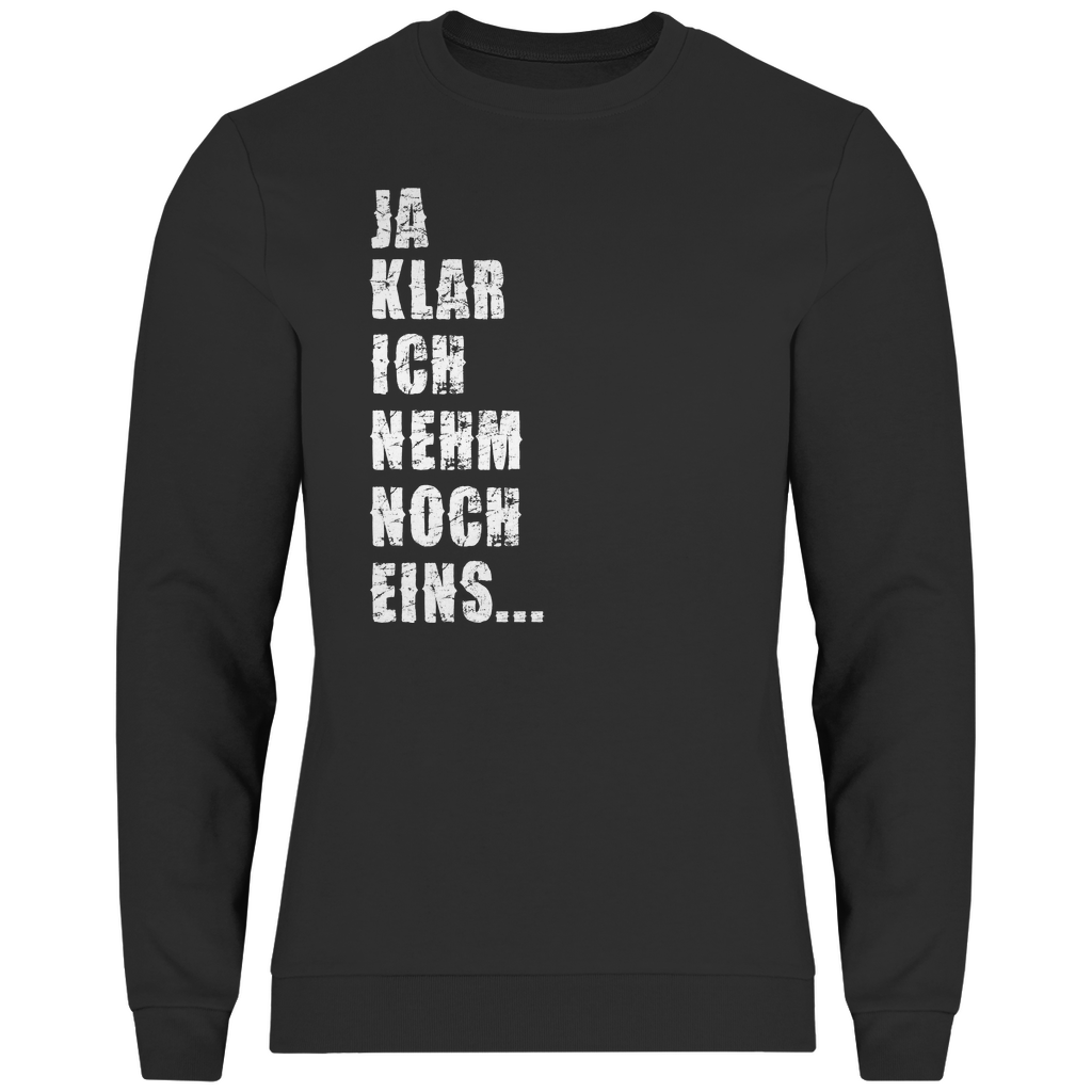 Herren Sweatshirt Ja klar