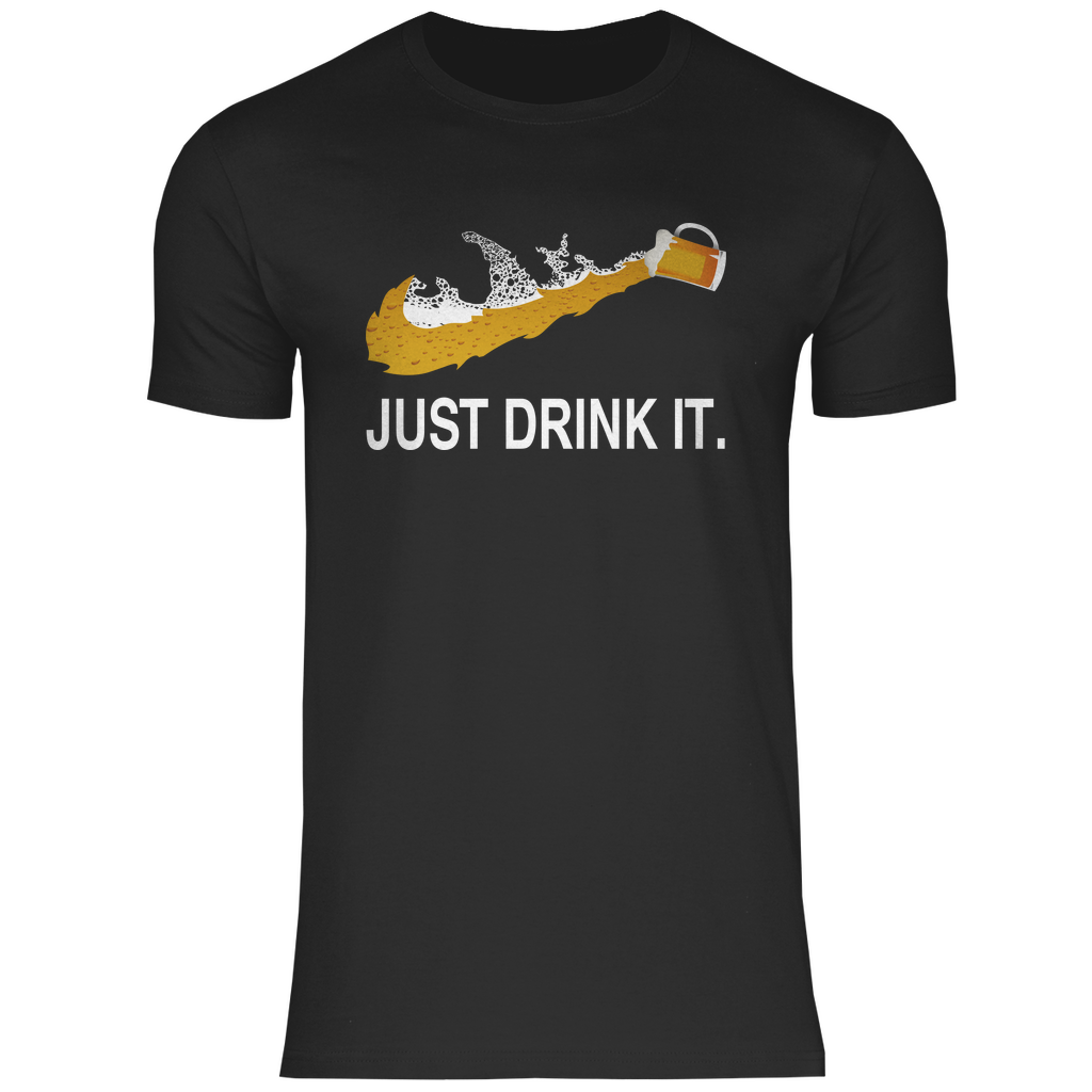 Herren T-Shirt Just Drink