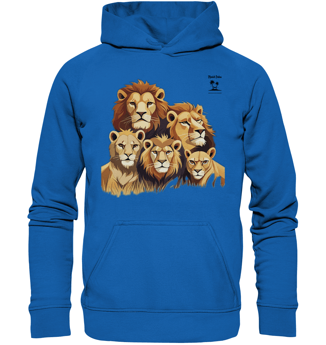 Design Munich Palms Löwenrudel - Kids Premium Hoodie - Online Kaufhaus München