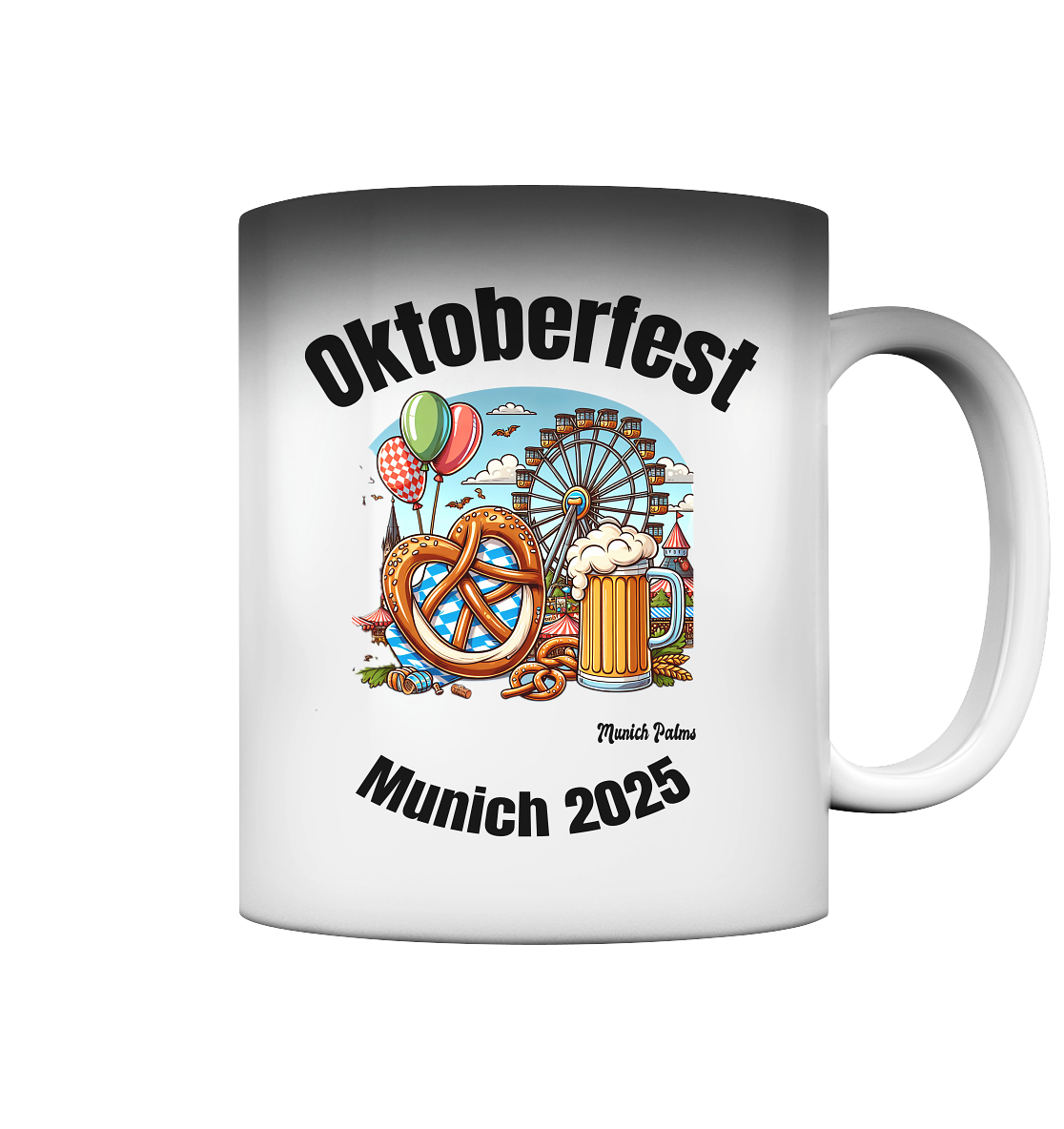 Oktoberfest Munich 2025 : Munich Palms Design - Magic Mug