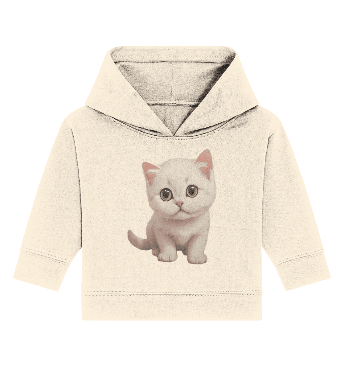 Kleine Katze - Design Munich Palms - Baby Organic Hoodie - Online Kaufhaus München