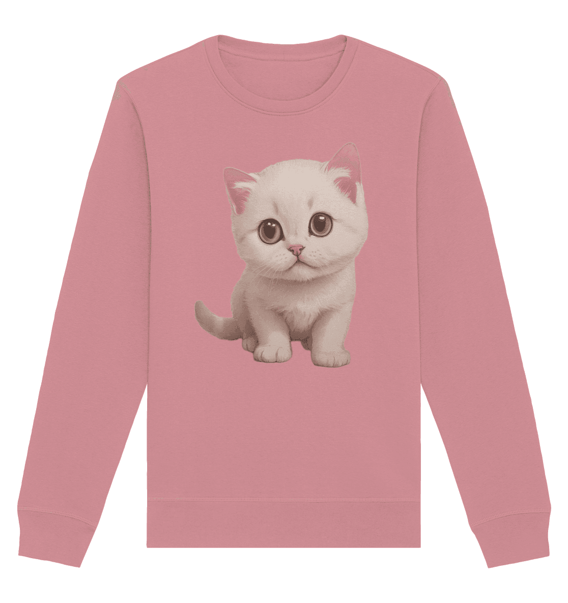 Kleine Katze - Design Munich Palms - Organic Basic Unisex Sweatshirt - Online Kaufhaus München