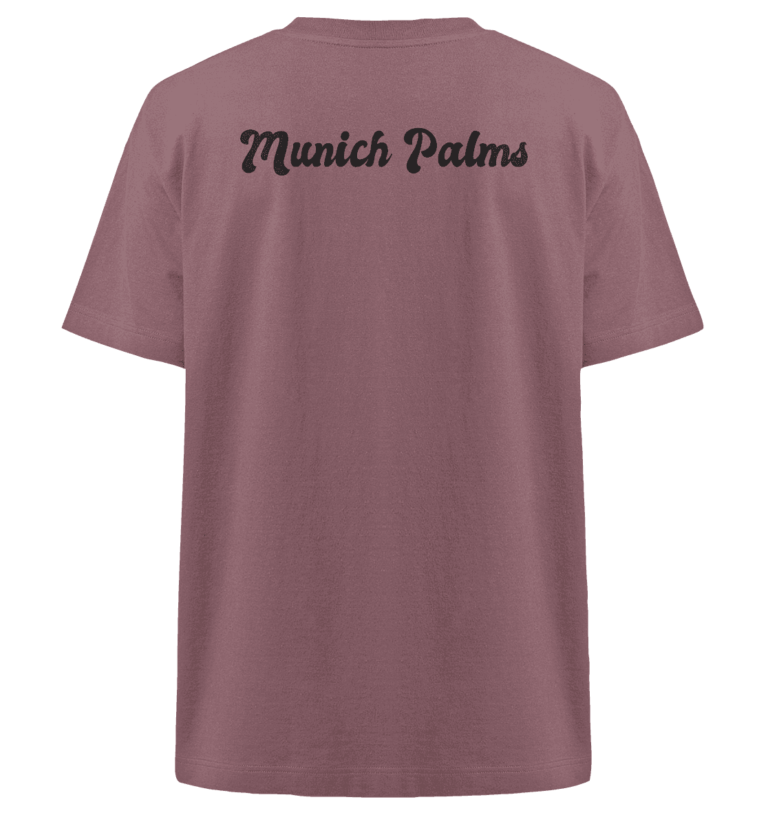 Munich Palms - Heavy Oversized Organic Shirt - Online Kaufhaus München