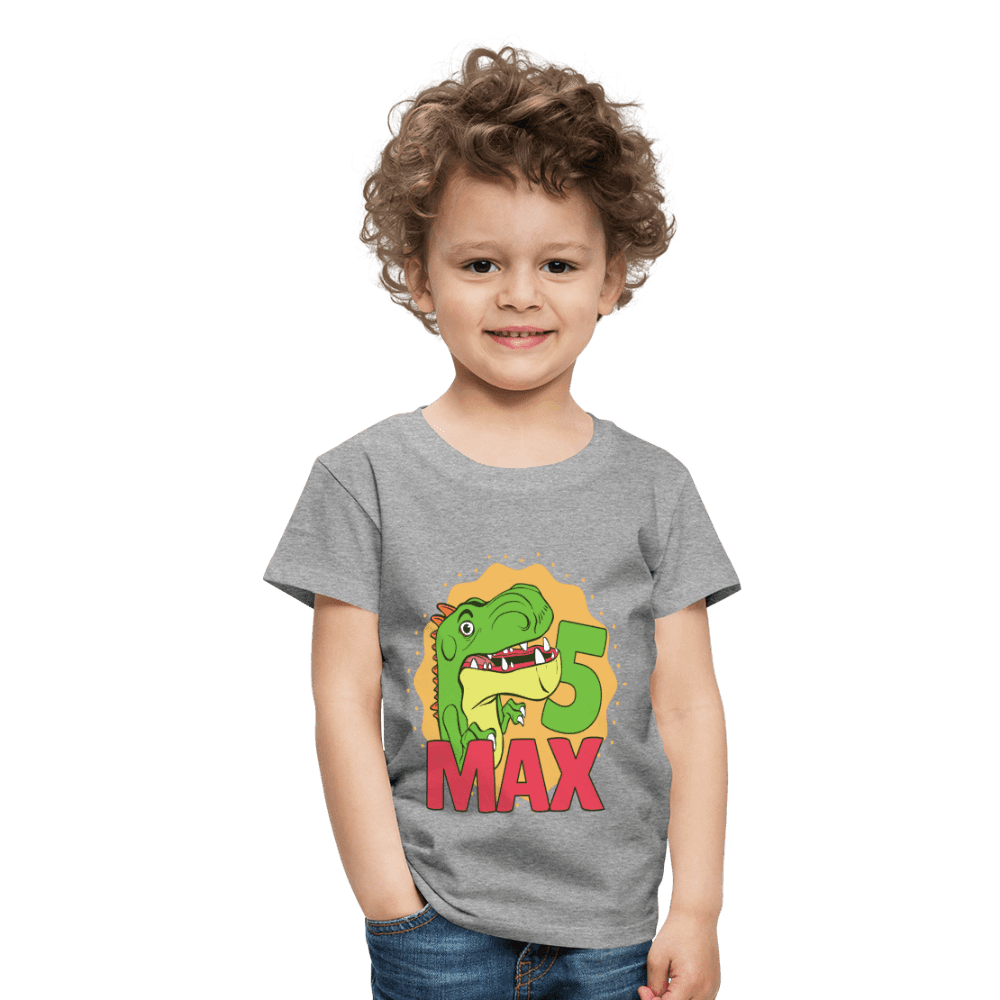 Kinder Premium T-Shirt Dino 5.Geburtstag - Online Kaufhaus München