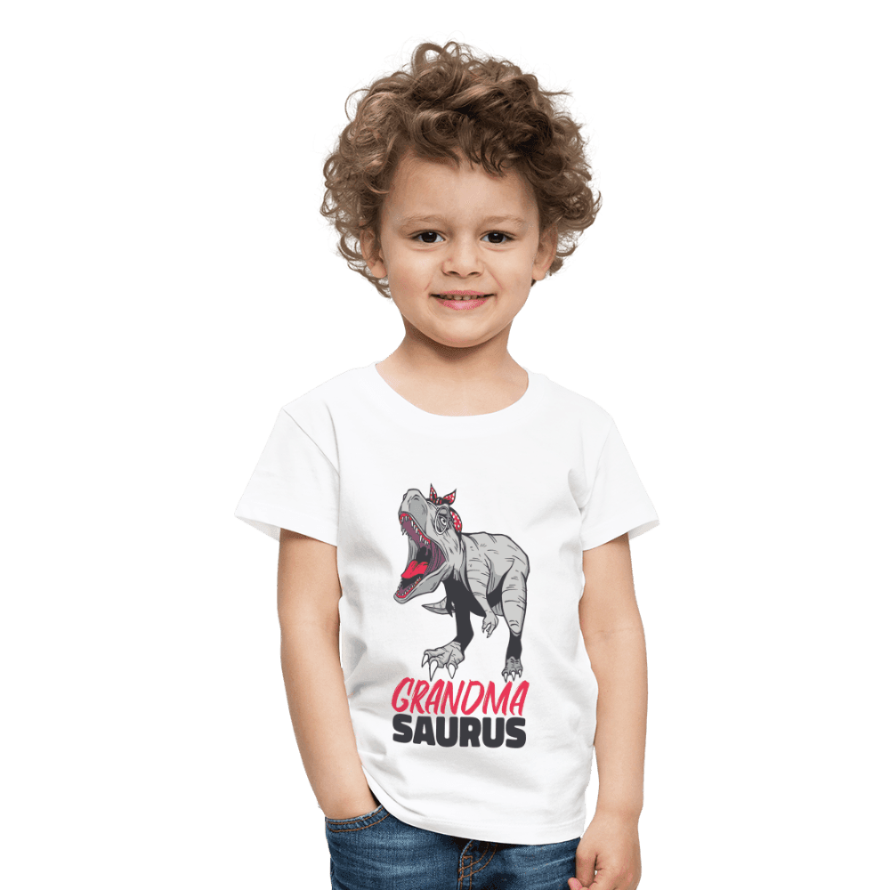 Kinder Premium T-Shirt Großmutter - Grandma Saurus - Online Kaufhaus München
