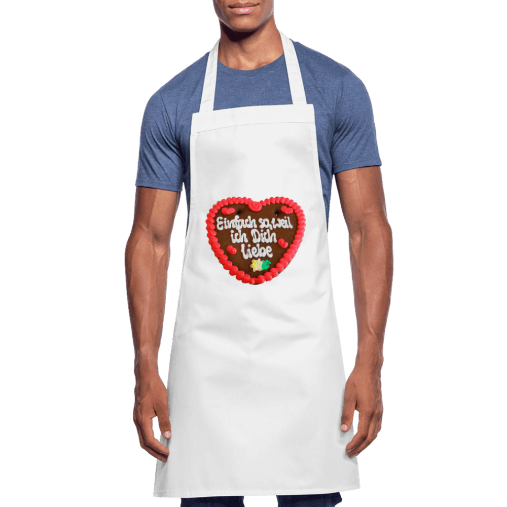 Kochschürze Lebkuchenherz Einfach so weil ich Dich liebe - Online Kaufhaus München