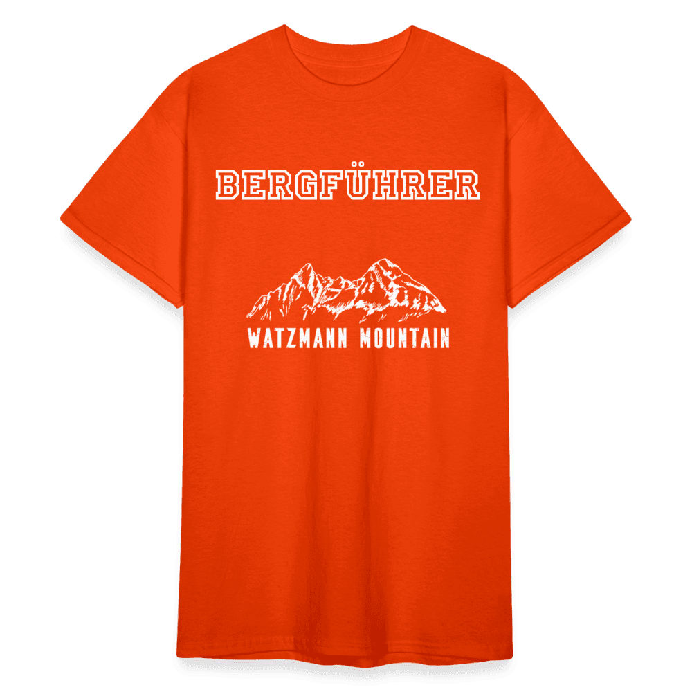 Männer Gildan Heavy T-Shirt Bergführer Watzmann Mountain - Online Kaufhaus München