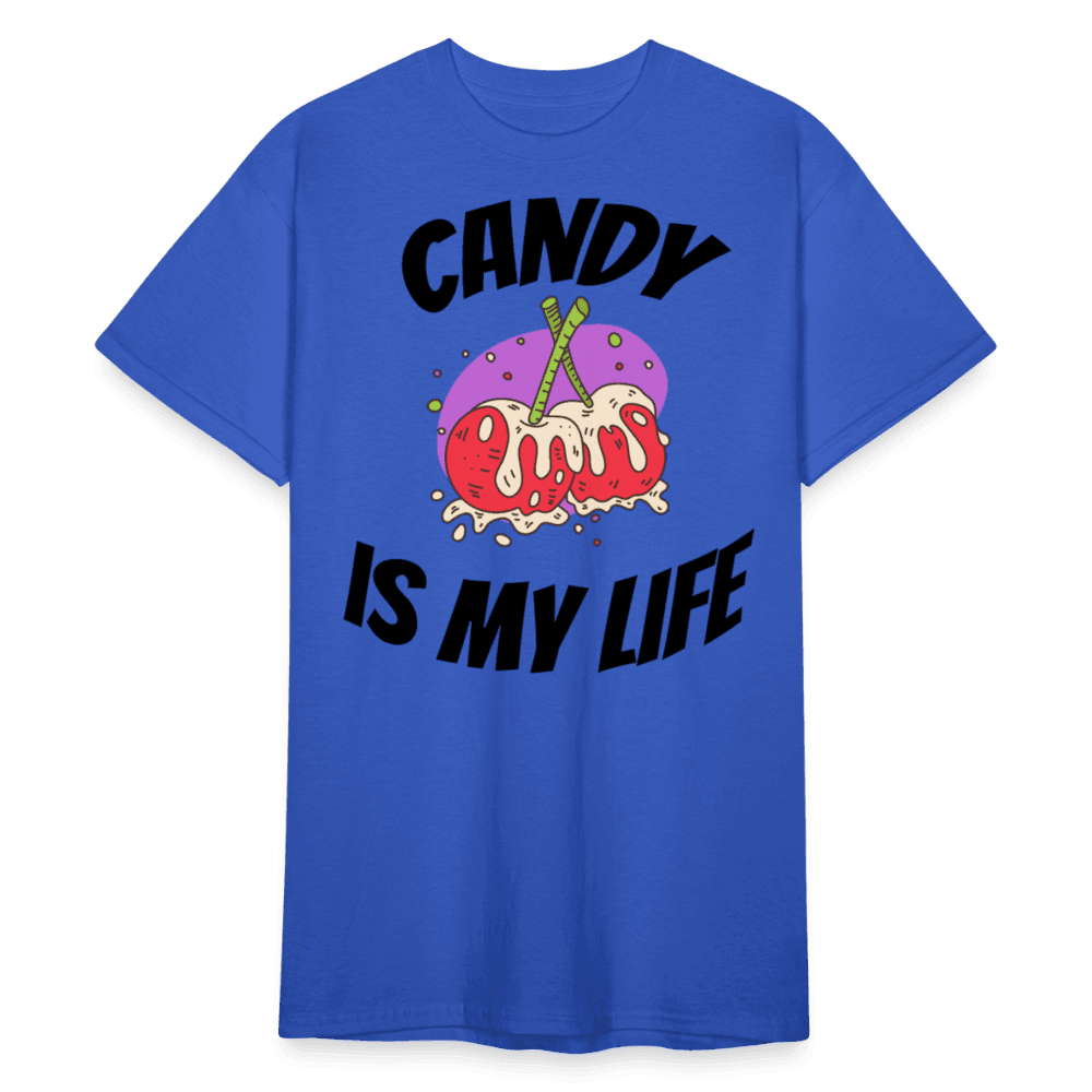 Herren - Männer Gildan Heavy T-Shirt Candy is my life - Online Kaufhaus München