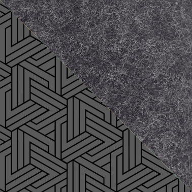 Handytasche für Samsung Galaxy A13 | aus Filz und Bio-Baumwolle | anthrazit - tracks | Modell "LET"