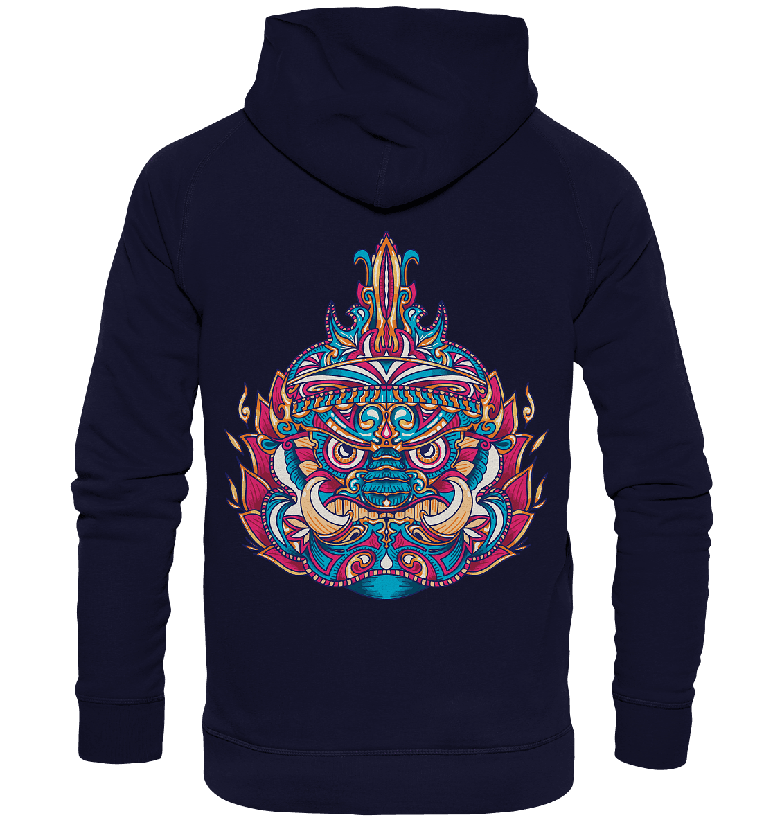 Tribal Thai Yaksha - Basic Unisex Hoodie XL - Online Kaufhaus München