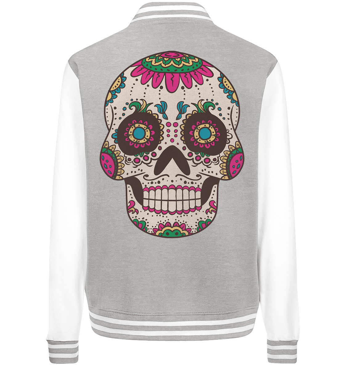 Skull Mouthcover Totenschädel Totenkopf - College Jacket - Online Kaufhaus München