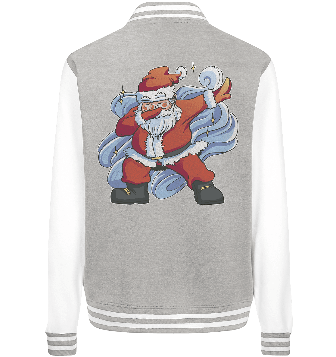 Weihnachten, Nikolaus Dabbing ,tanzender Nikolaus ,Fun ,Santa Dabbing Christmas - College Jacket - Online Kaufhaus München