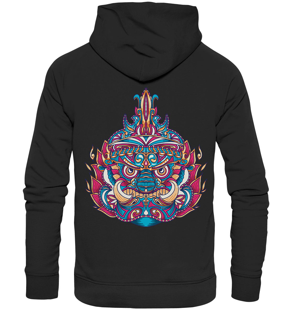 Tribal Thai Yaksha - Organic Hoodie - Online Kaufhaus München