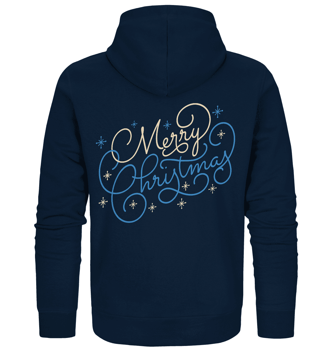 Weihnachtliches Design Merry Christmas - Organic Zipper - Online Kaufhaus München