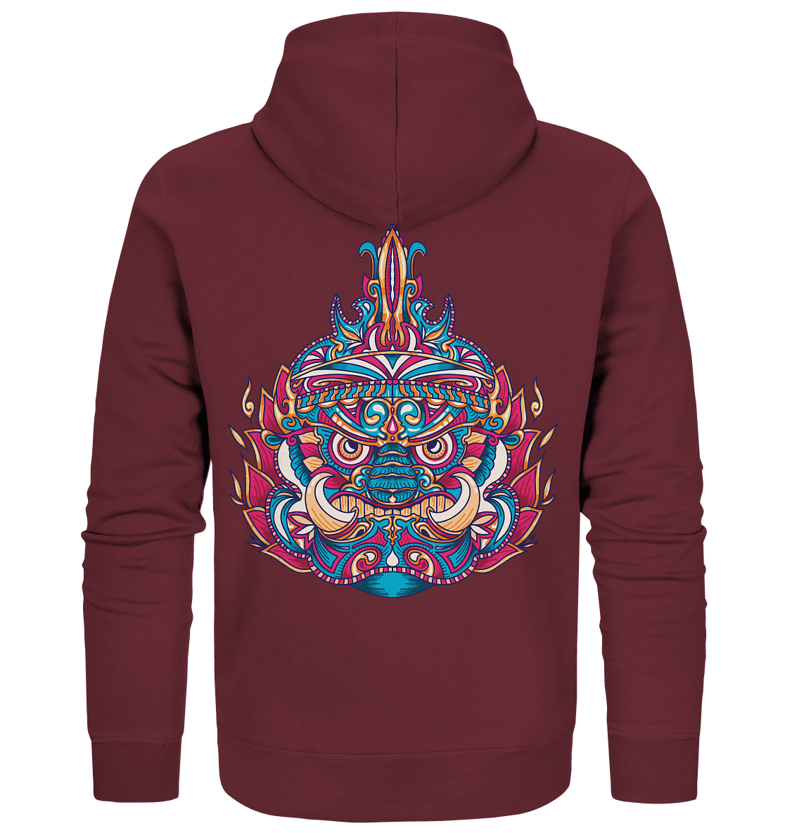 Tribal Thai Yaksha - Organic Zipper - Online Kaufhaus München