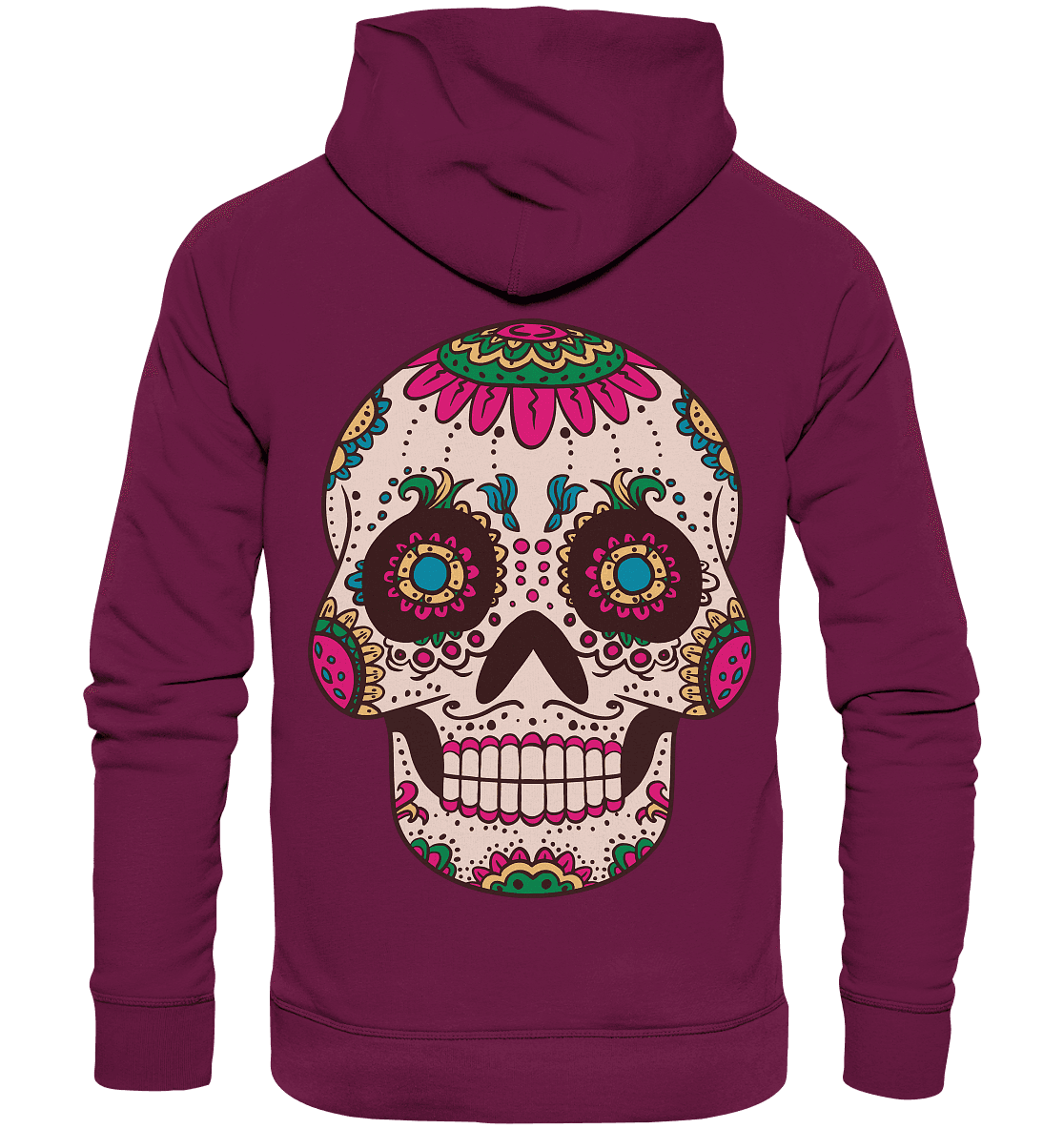 Skull Mouthcover Totenschädel Totenkopf - Premium Unisex Hoodie - Online Kaufhaus München