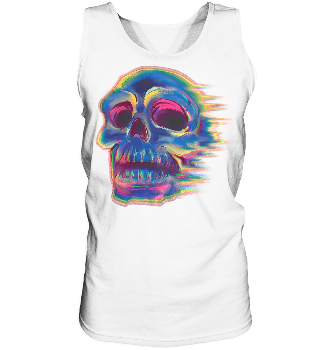 Design menschlicher Schädel, Totenkopf , Biker - Tank-Top - Online Kaufhaus München