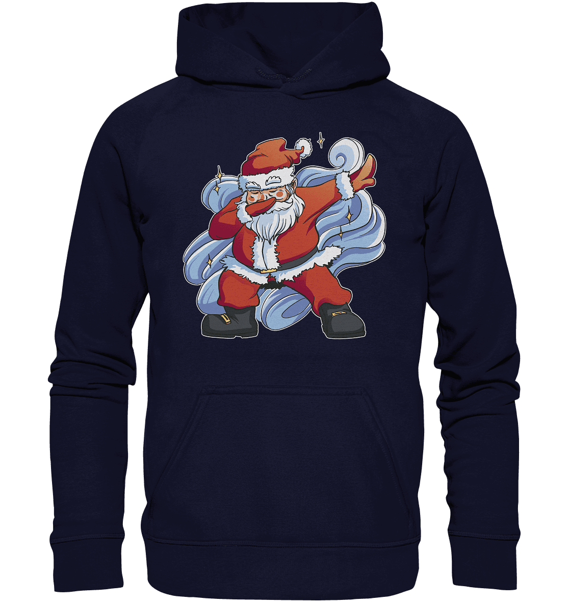 Weihnachten, Nikolaus Dabbing ,tanzender Nikolaus ,Fun ,Santa Dabbing Christmas - Basic Unisex Hoodie XL - Online Kaufhaus München
