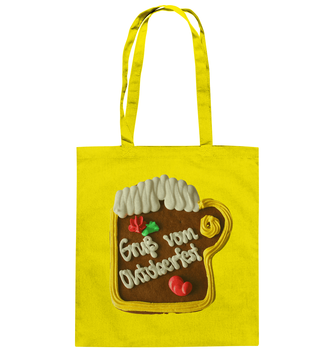 Lebkuchenkrug Gruß vom Oktoberfest ,Herbstferst,Volksfest - Baumwolltasche - Online Kaufhaus München