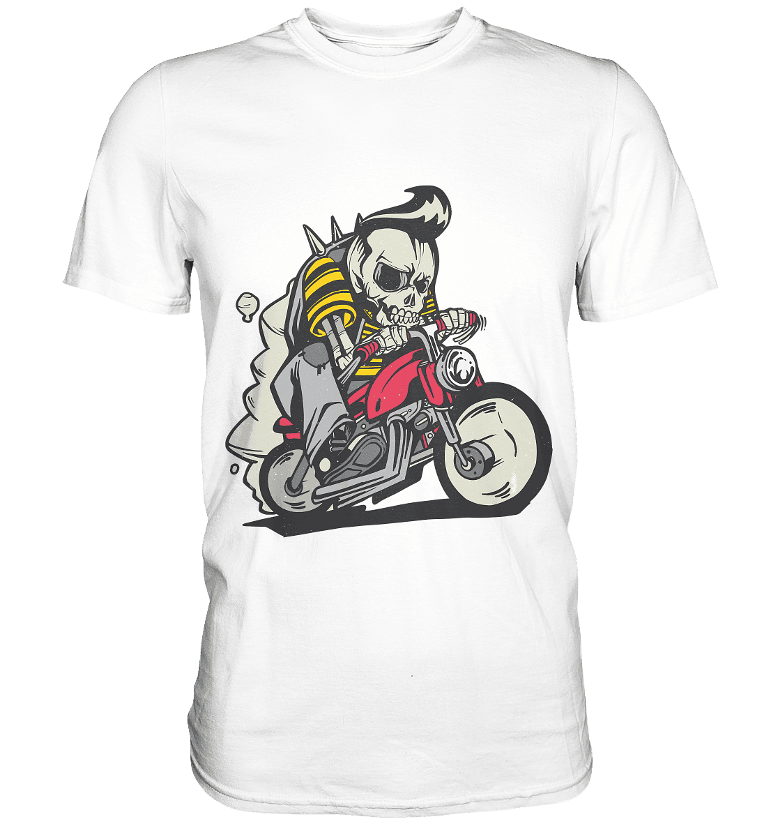 Motorradfahrer ,Biker Skelett - Classic Shirt - Online Kaufhaus München