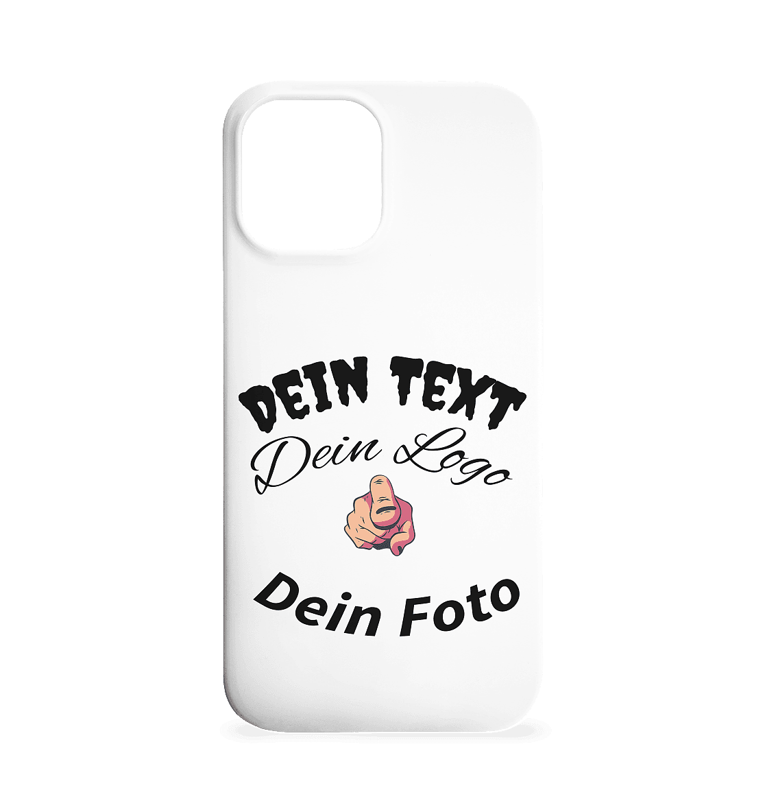 Dein Text ,Dein Logo,Dein Foto , Wunsch Design zum selbst gestalten - Iphone 12 Max Handyhülle - Online Kaufhaus München