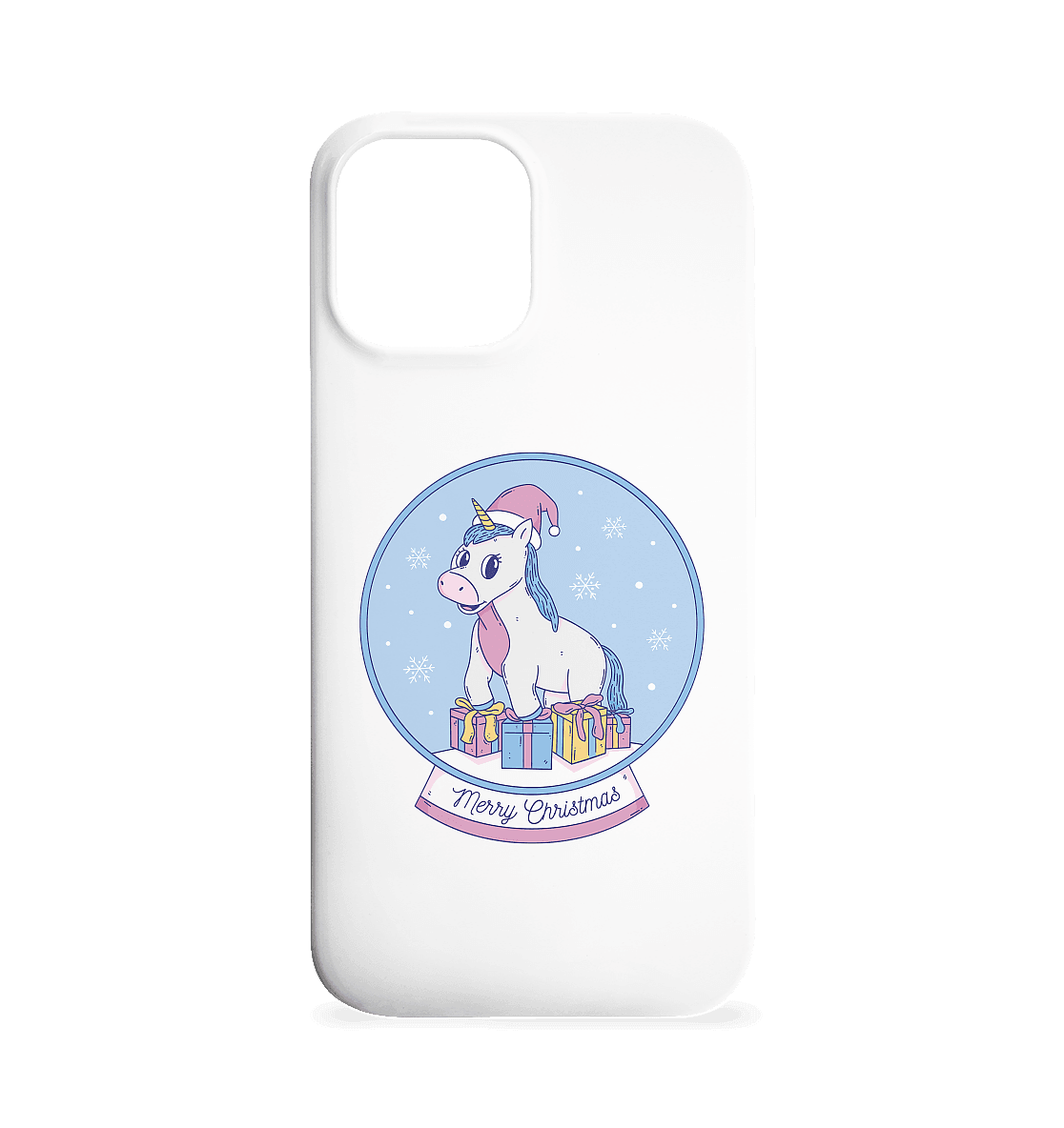 Weihnachten , Weihnachtskugel mit Einhorn , Unicorn Merry Christmas - Iphone 12 Max Handyhülle - Online Kaufhaus München