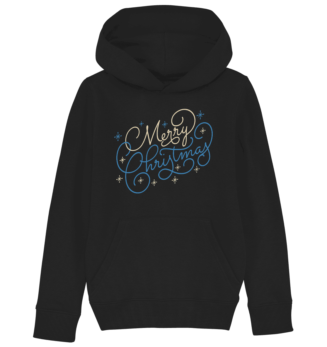 Weihnachtliches Design Merry Christmas - Kids Organic Hoodie - Online Kaufhaus München