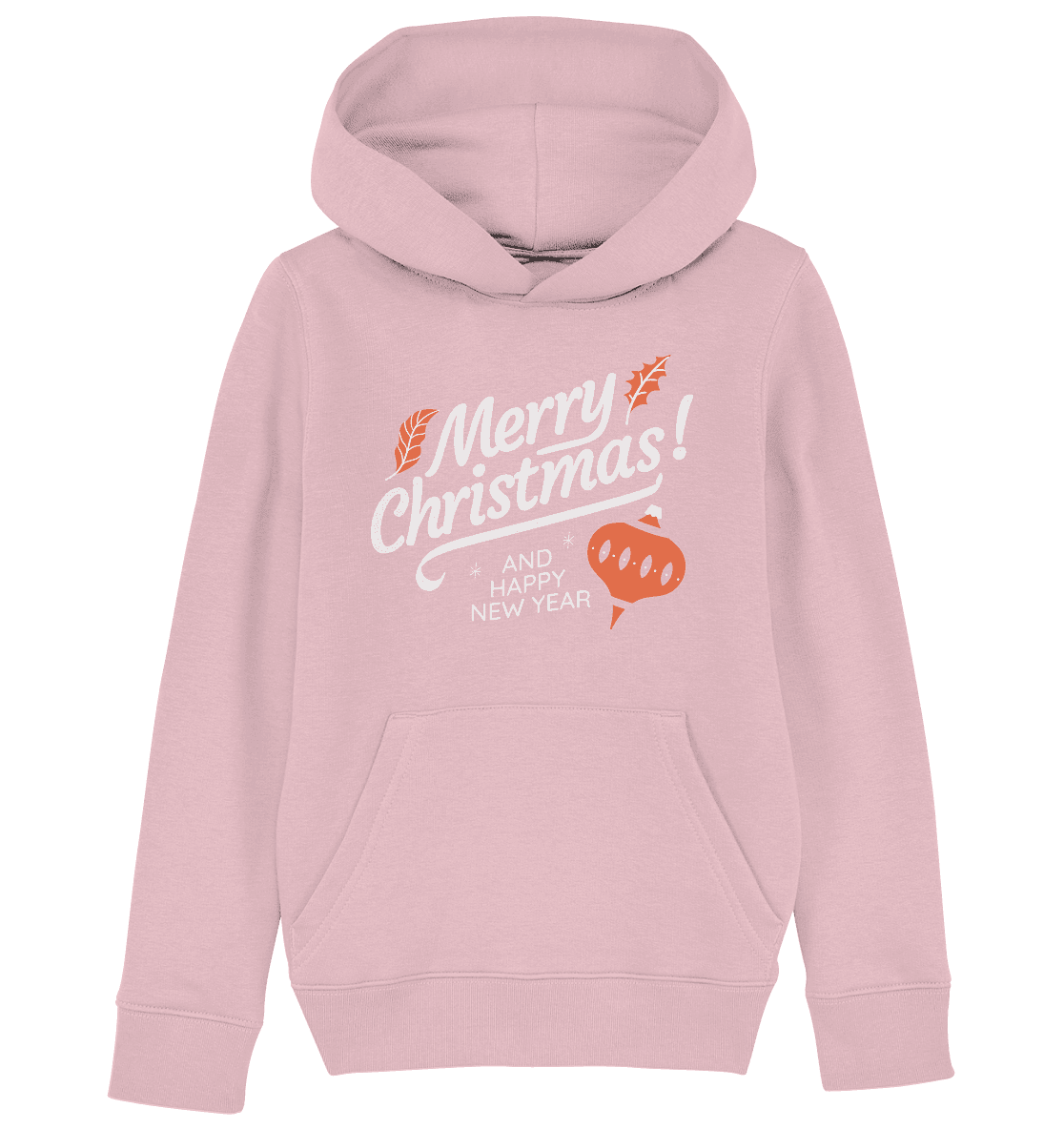 Frohe Weihnachten und ein Gutes neues Jahr ,Merry Christmas and Happy New Year - Kids Organic Hoodie - Online Kaufhaus München