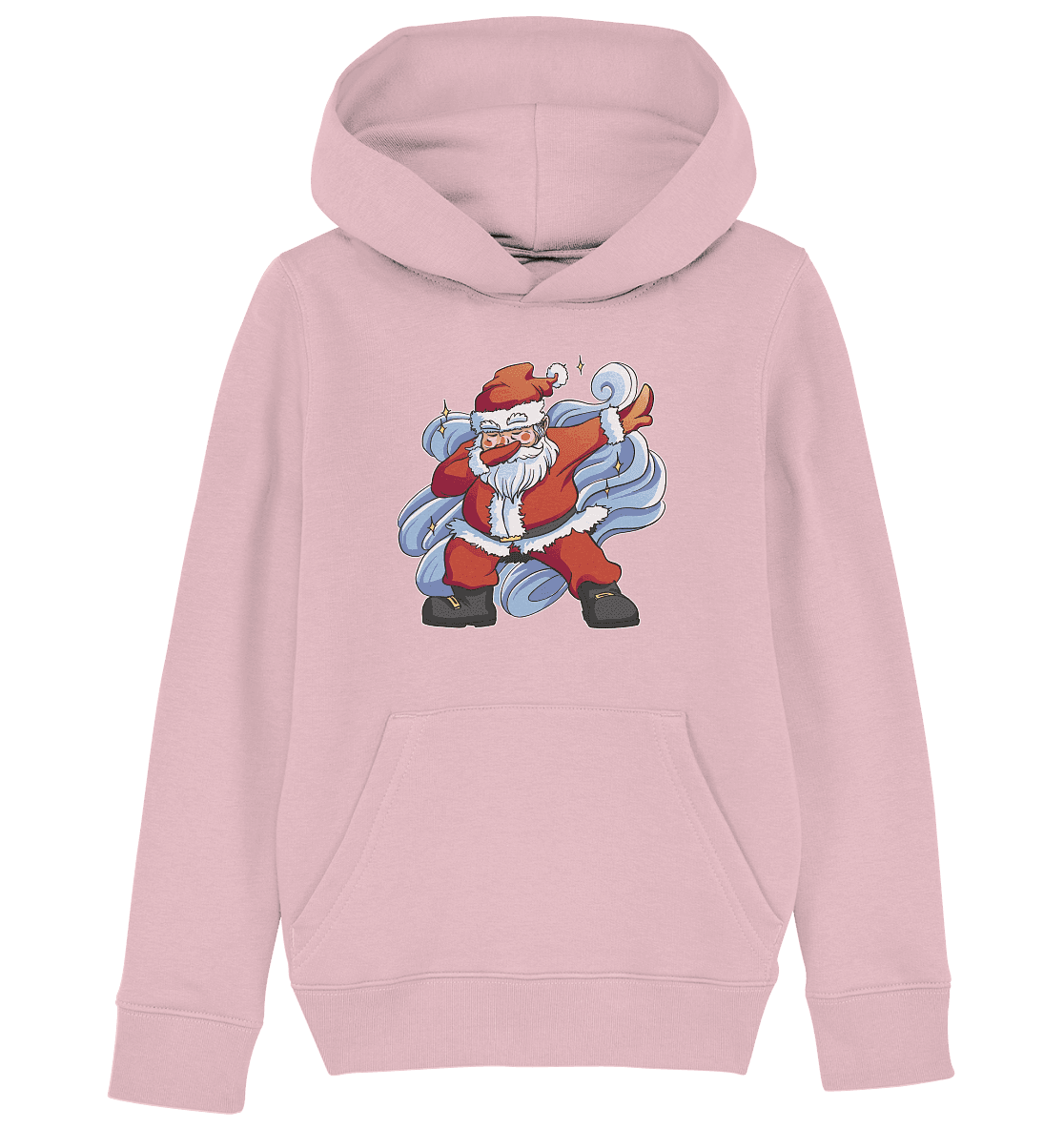 Weihnachten, Nikolaus Dabbing ,tanzender Nikolaus ,Fun ,Santa Dabbing Christmas - Kids Organic Hoodie - Online Kaufhaus München