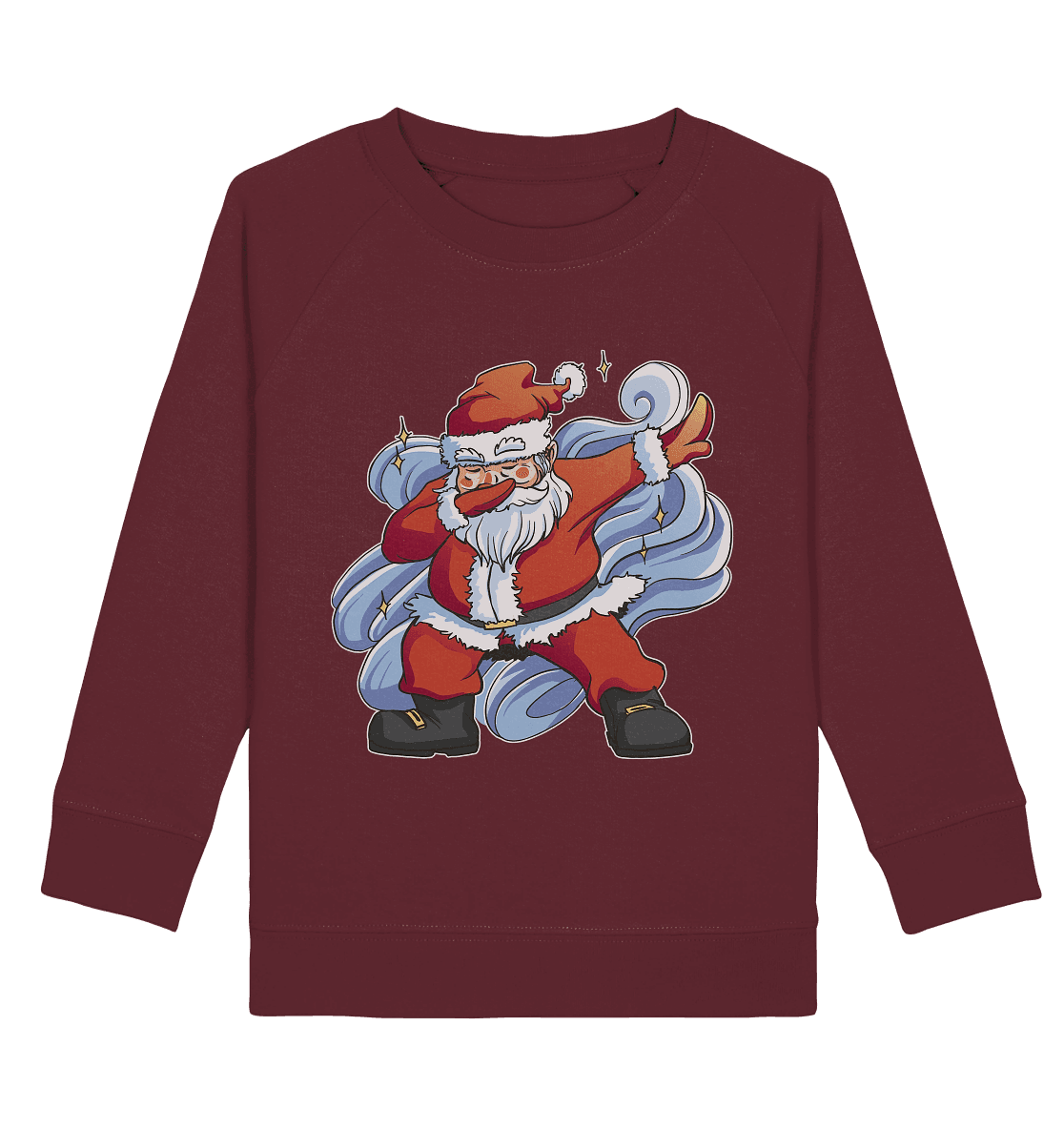 Weihnachten, Nikolaus Dabbing ,tanzender Nikolaus ,Fun ,Santa Dabbing Christmas - Kids Organic Sweatshirt - Online Kaufhaus München