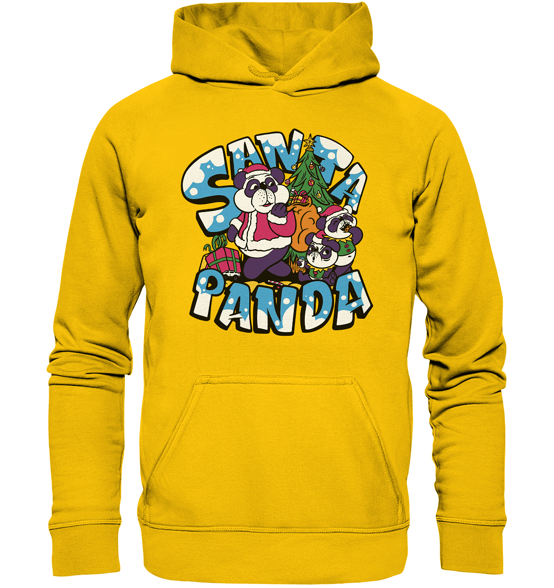 Weihnachten, Santa Panda , Nikolaus Panda ,Merry Christmas - Kids Premium Hoodie - Online Kaufhaus München
