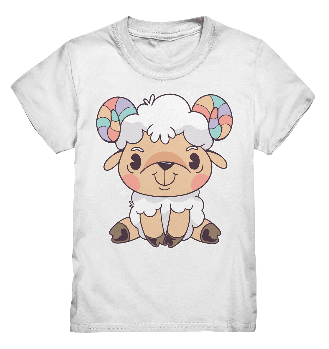Kleiner lustiger Widder ,der Liebling der Kinder - Kids Premium Shirt - Online Kaufhaus München