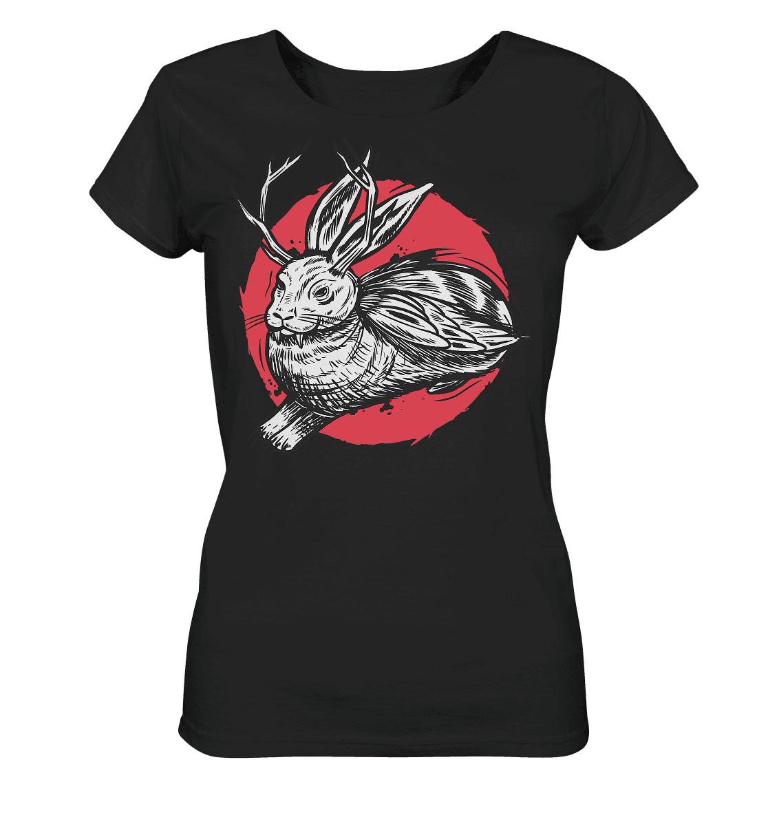 Wolpertinger Fabelwesen Bayern Trachten - Ladies Organic Shirt - Online Kaufhaus München