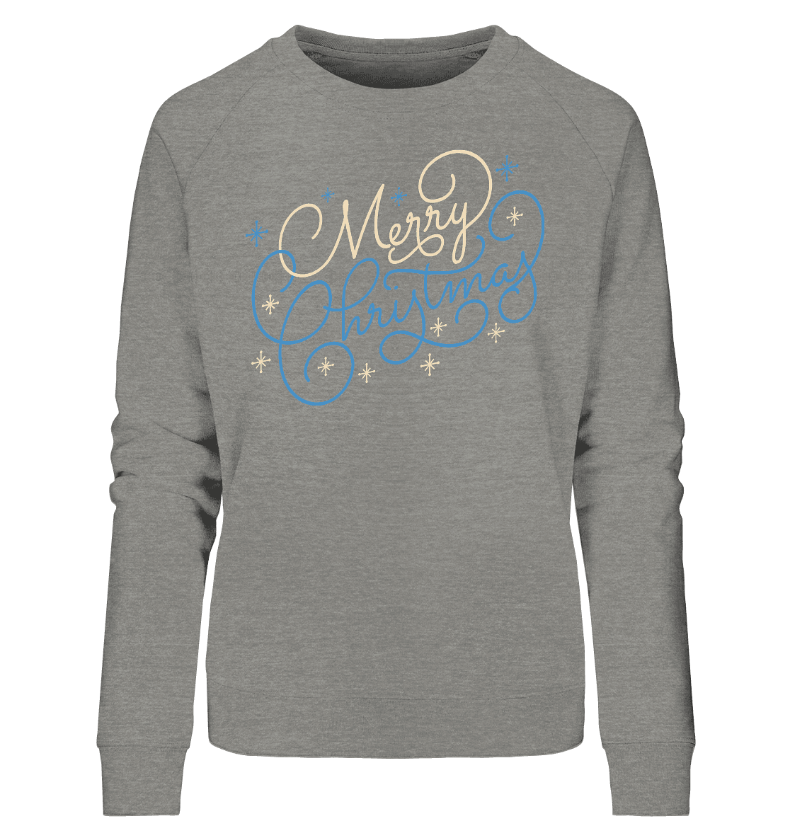 Weihnachtliches Design Merry Christmas - Ladies Organic Sweatshirt - Online Kaufhaus München