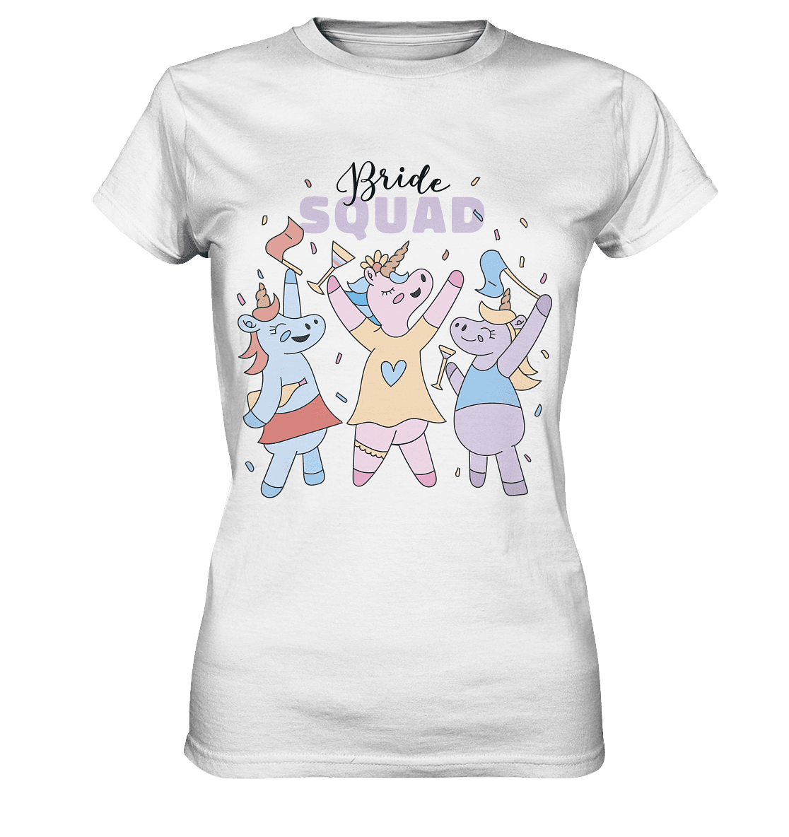 Jungesellinnenabschied Team Braut - Ladies Premium Shirt - Online Kaufhaus München