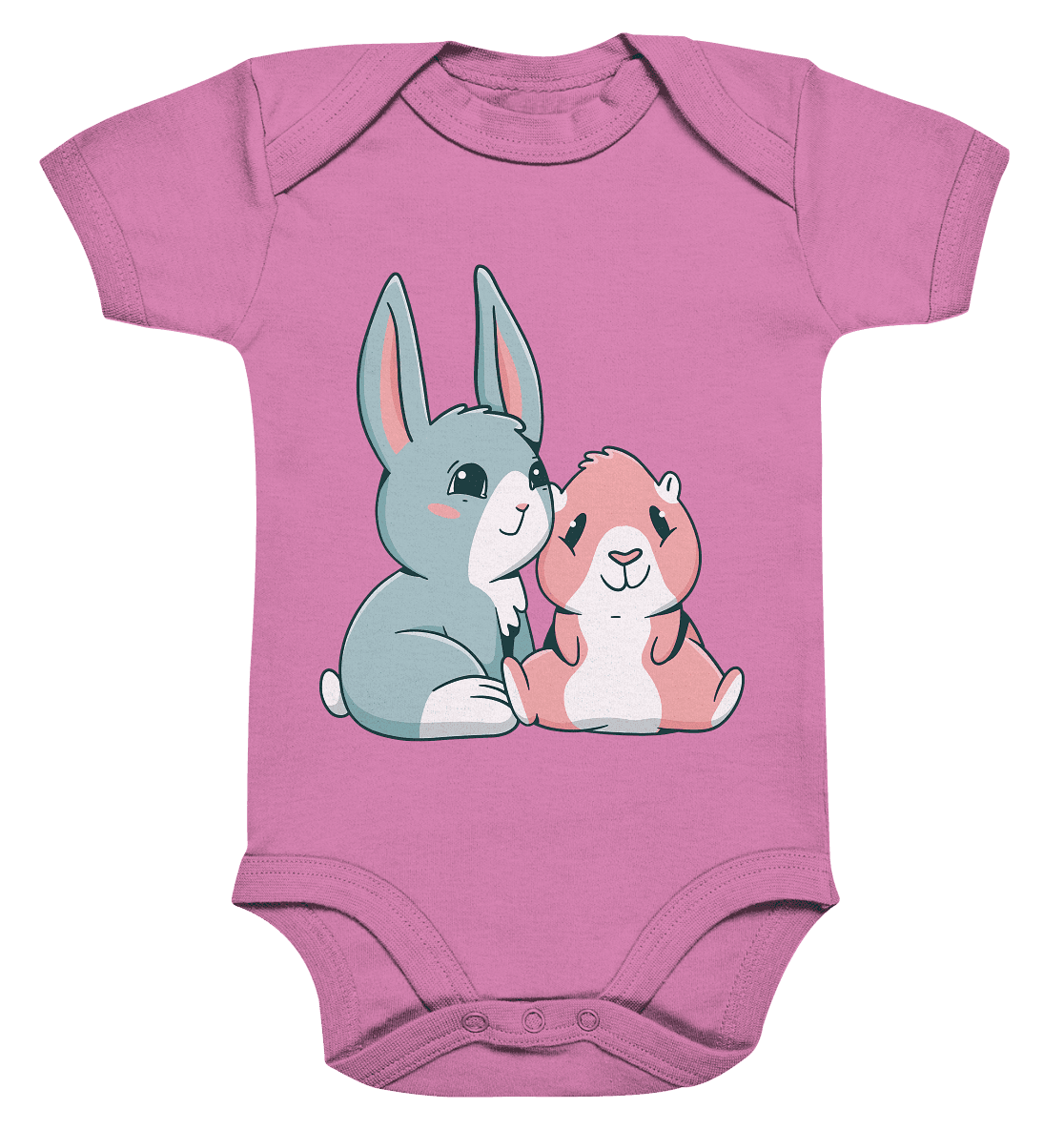 Hase und Meerschweinchen - Organic Baby Bodysuite - Online Kaufhaus München