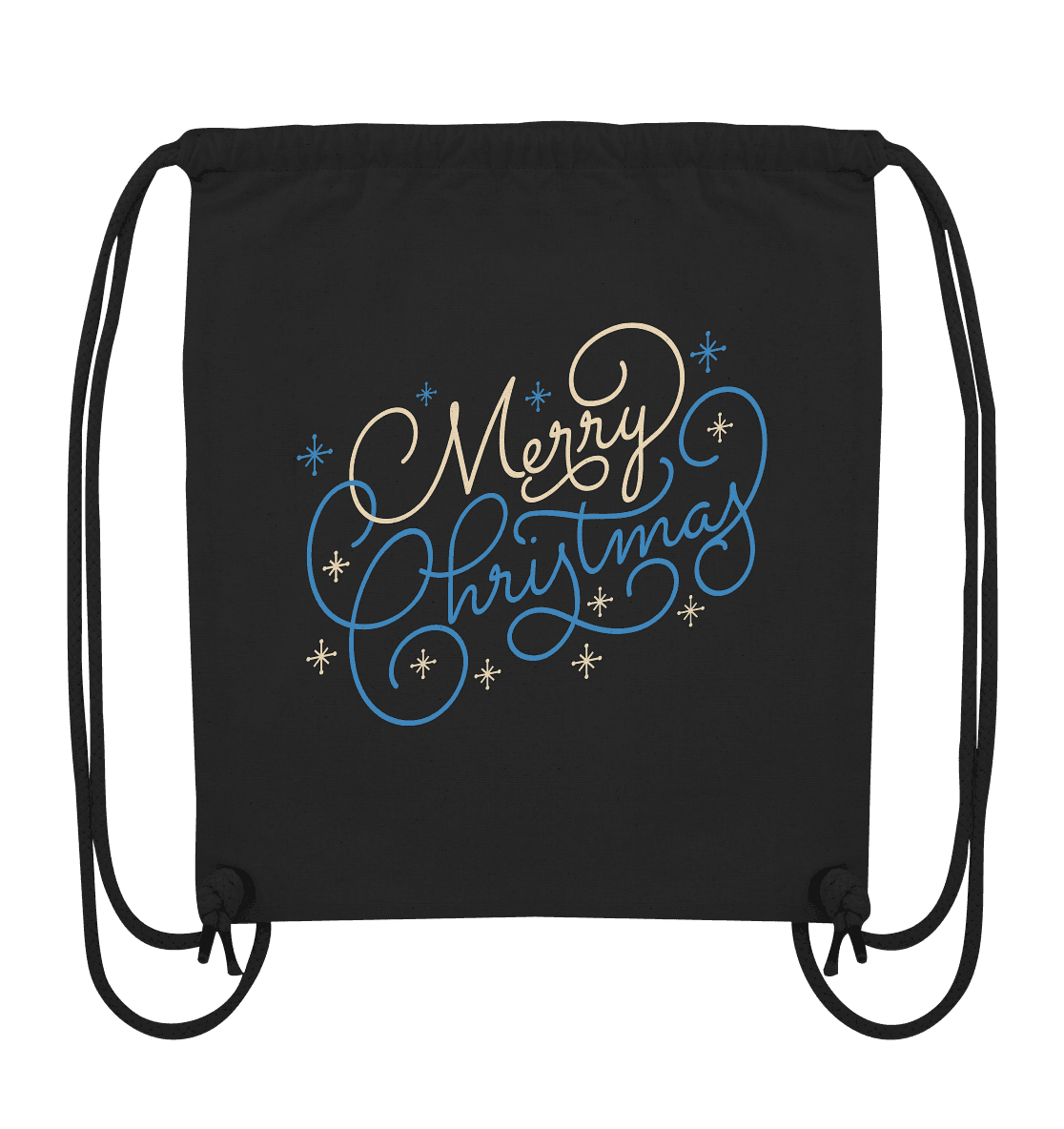 Weihnachtliches Design Merry Christmas - Organic Gym-Bag - Online Kaufhaus München