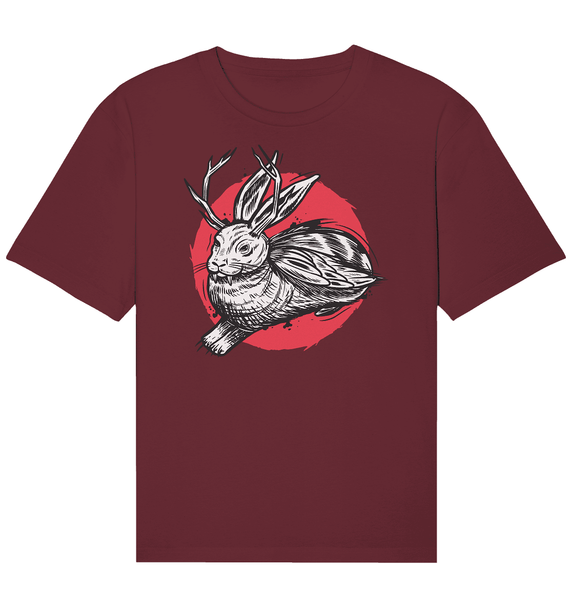 Wolpertinger Fabelwesen Bayern Trachten - Organic Relaxed Shirt - Online Kaufhaus München