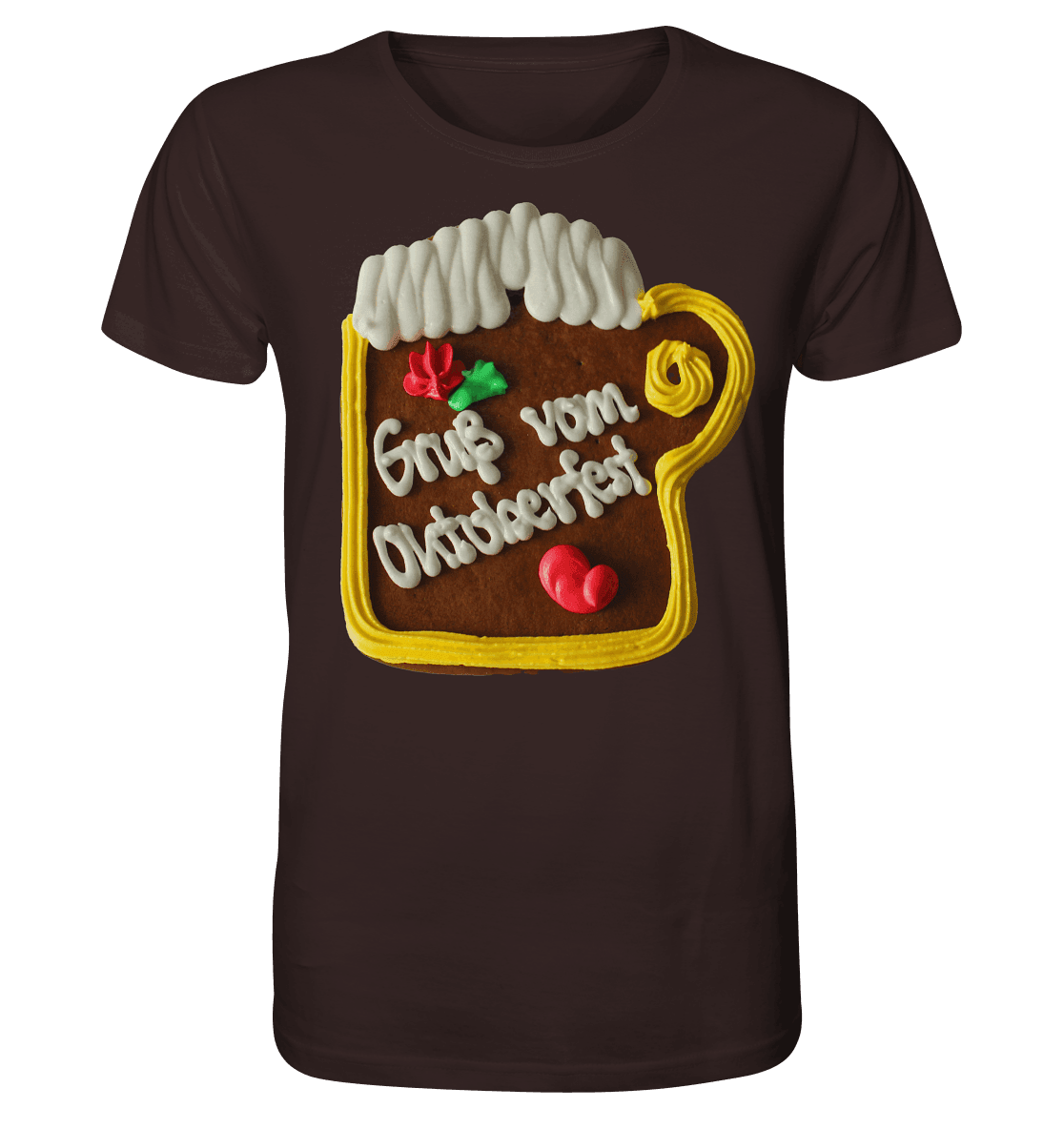 Lebkuchenkrug Gruß vom Oktoberfest ,Herbstferst,Volksfest - Organic Shirt - Online Kaufhaus München