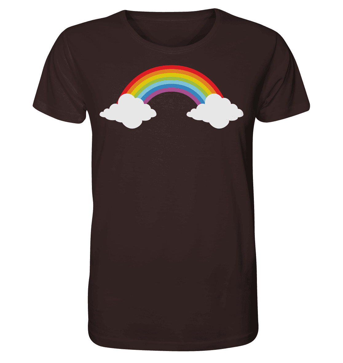 Regenbogen mit Wolken - Organic Shirt - Online Kaufhaus München