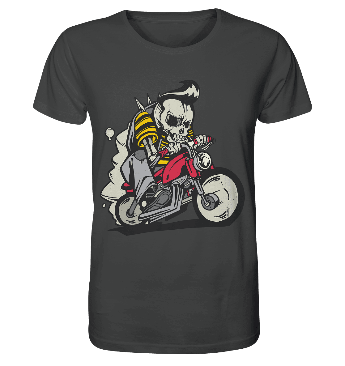 Motorradfahrer ,Biker Skelett - Organic Shirt - Online Kaufhaus München