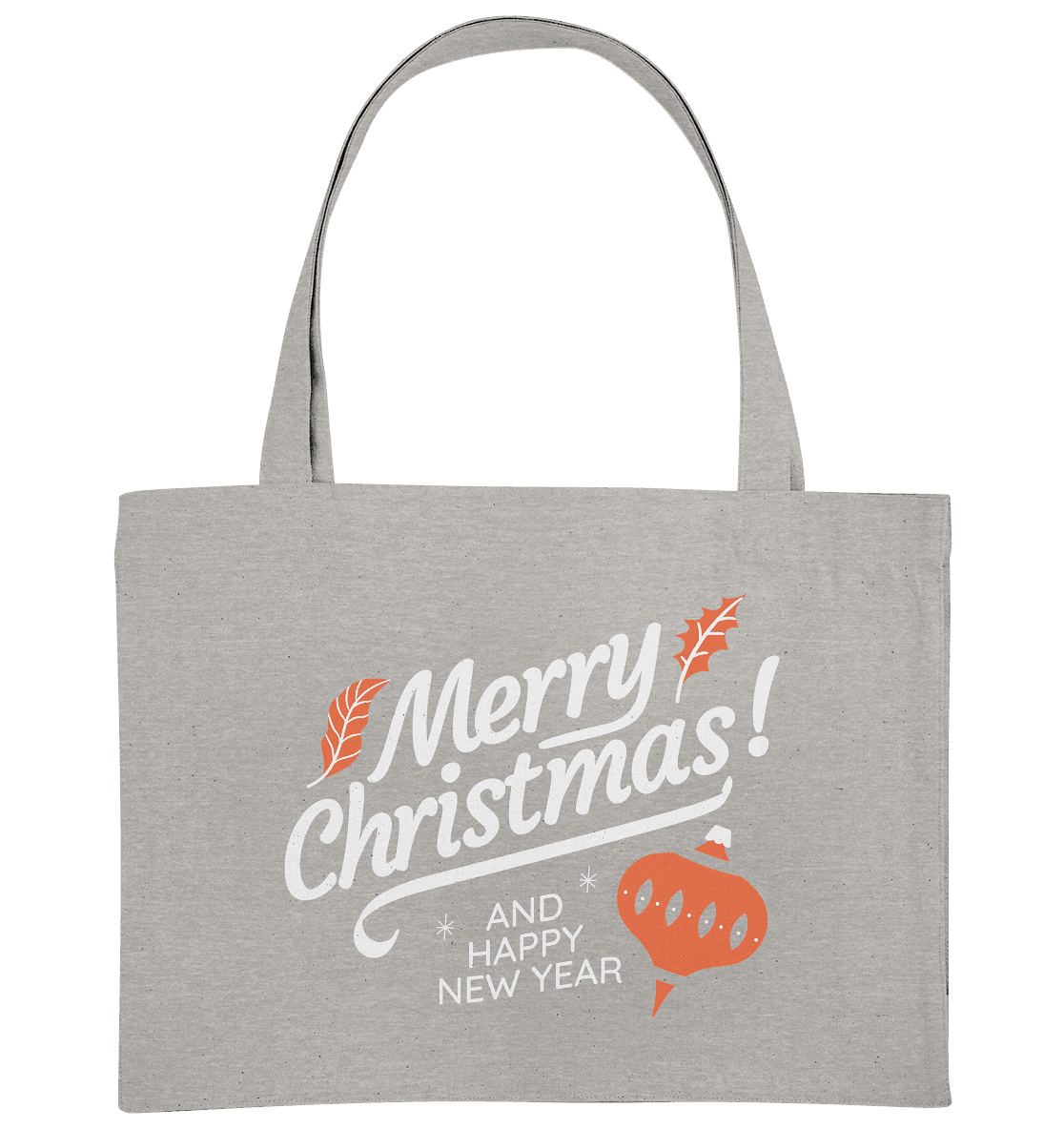 Frohe Weihnachten und ein Gutes neues Jahr ,Merry Christmas and Happy New Year - Organic Shopping-Bag - Online Kaufhaus München