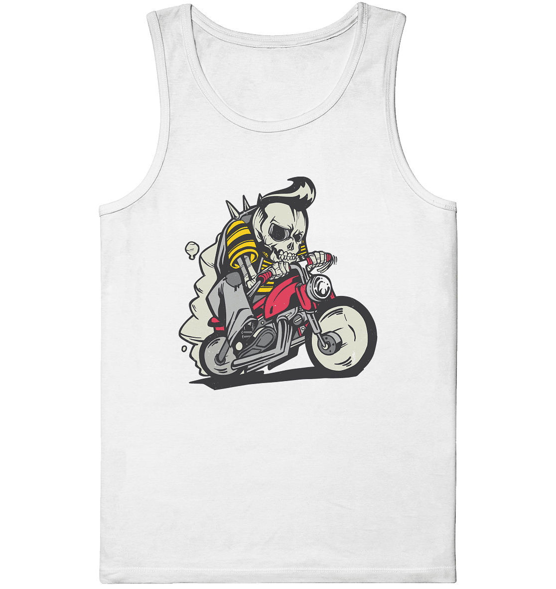 Motorradfahrer ,Biker Skelett - Organic Tank-Top - Online Kaufhaus München