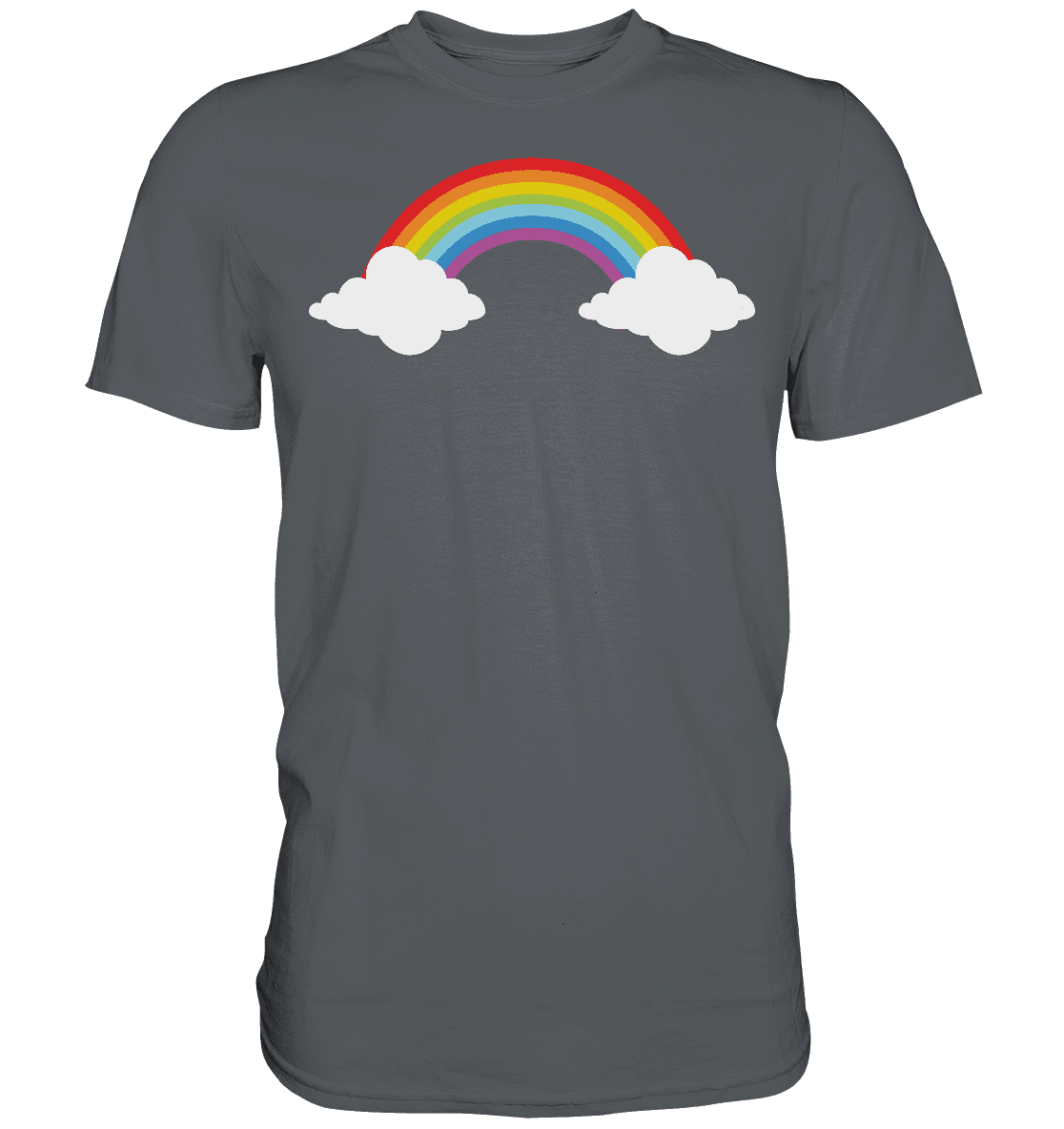 Regenbogen mit Wolken - Premium Shirt - Online Kaufhaus München