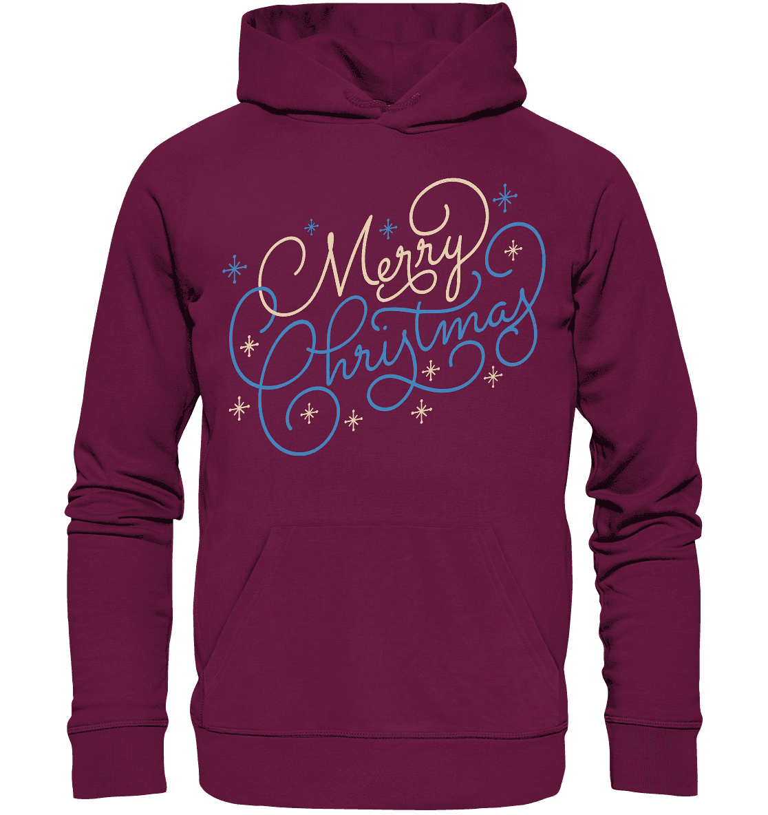 Weihnachtliches Design Merry Christmas - Premium Unisex Hoodie - Online Kaufhaus München