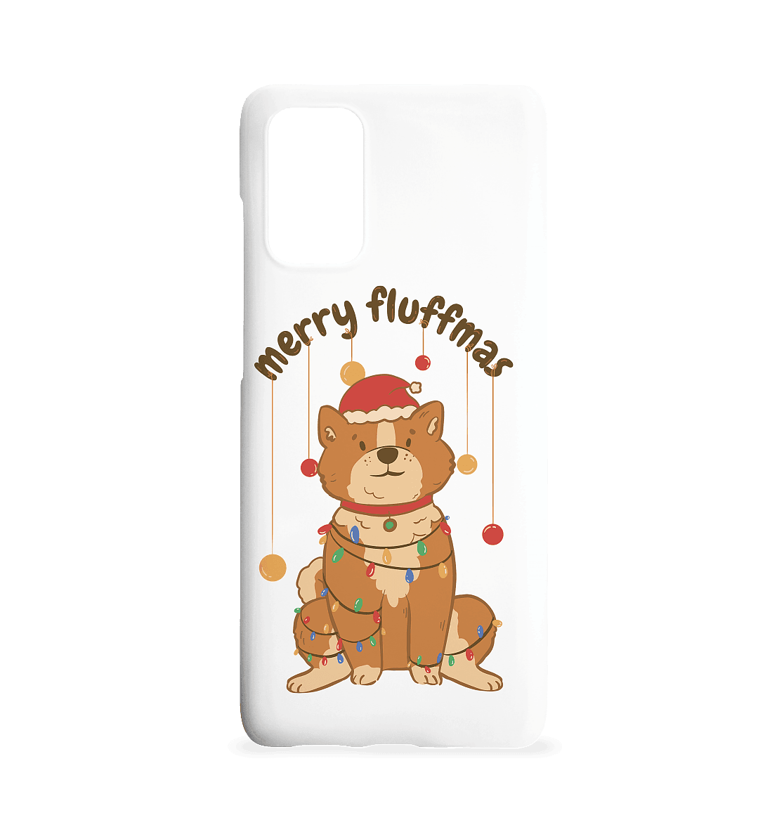 Weihnachtliches Motiv Fun Merry Fluffmas - Samsung S20+ Handyhülle - Online Kaufhaus München